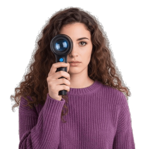 Professional reviewing trademark documents